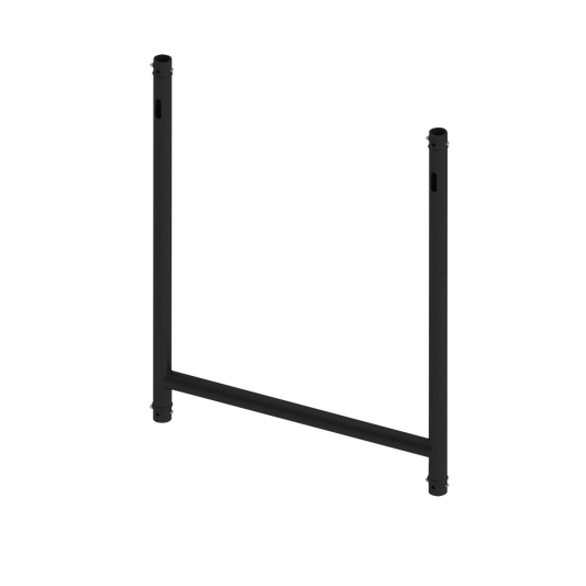 H-downrigger, svart, F