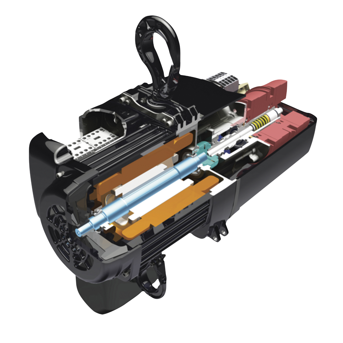 Elektrisk kättingtalja 250 kg 20 m D8+
