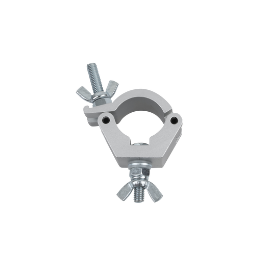 Halvkoppling, 32 mm, SWL 100 kg, aluminium, silver
