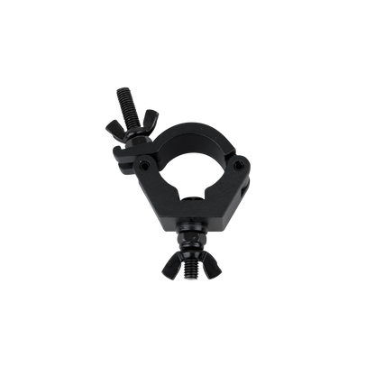 Halvkoppling, 32 mm, SWL 100 kg, aluminium, svart