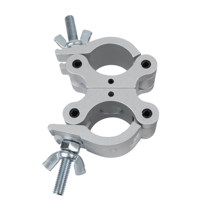 Vridbar koppling, 50 mm, SWL 500 kg, aluminium, silver