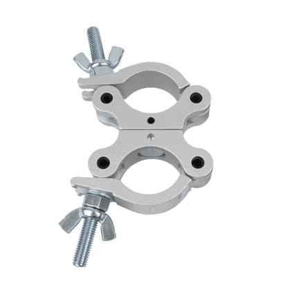Vridbar koppling, 50 mm, SWL 300 kg, aluminium, silver
