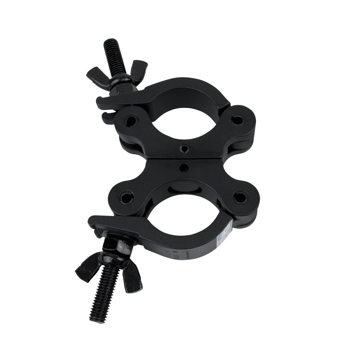 Vridbar koppling, 50 mm, SWL 300 kg, aluminium, svart