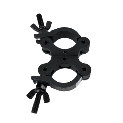 Vridbar koppling, 50 mm, SWL 300 kg, aluminium, svart