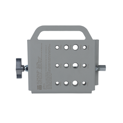 Tältklämma Heavy Duty, ELL 375 kg, stål, silver