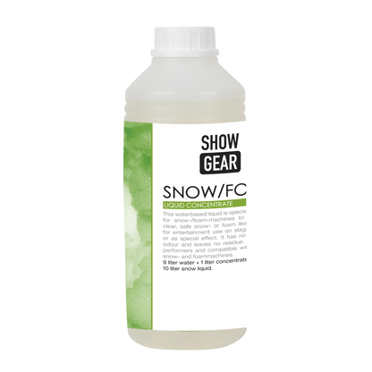 Snö-/skumkoncentrat, 1 liter, vattenbaserat