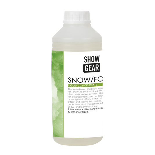 Snö-/skumkoncentrat, 1 liter, vattenbaserat