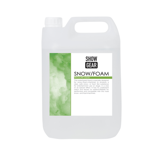 Snö-/skumvätska, 5 liter, färdig att använda