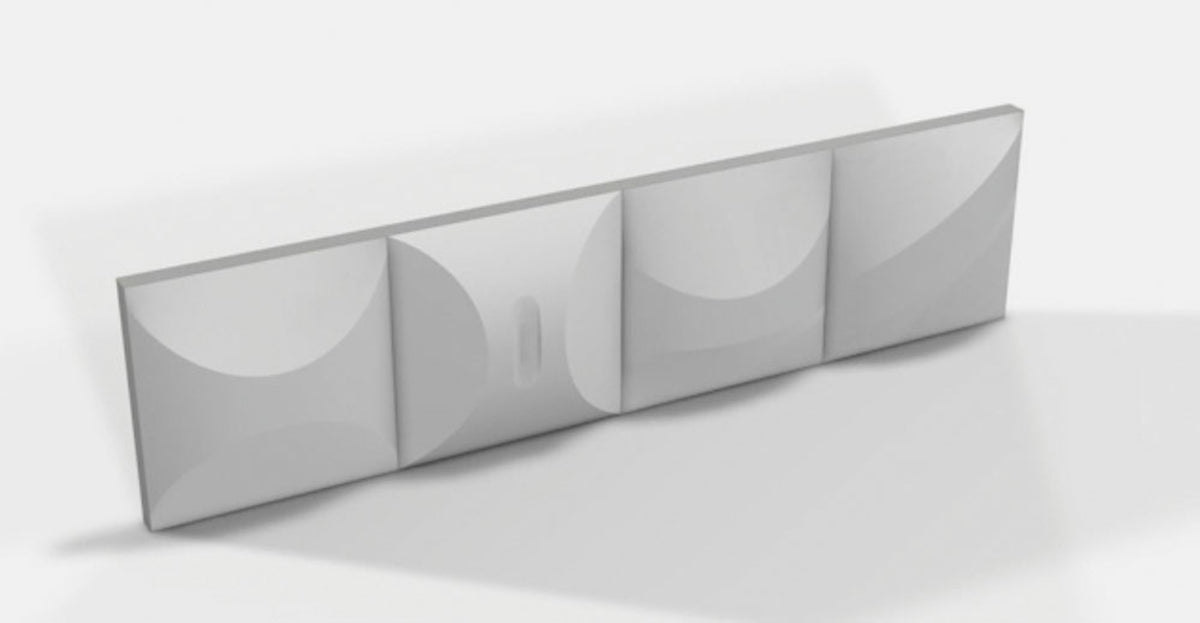 3D-dekorpanel Venturi Closed för SET Frame