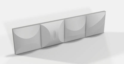 3D-dekorpanel Venturi Slim för SET Frame