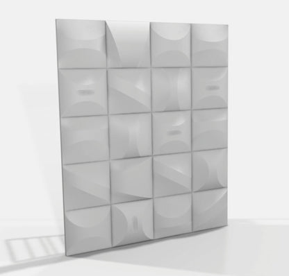 3D-dekorpanel Double Wave för SET Frame