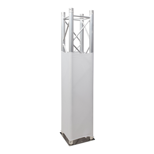 Trussöverdrag Stretch 210 g/m², vit, 200 cm