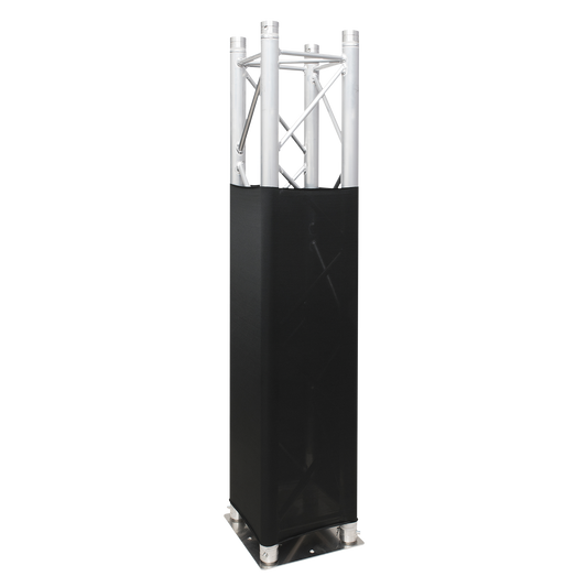 Trussöverdrag Stretch 210 g/m², svart, 100 cm