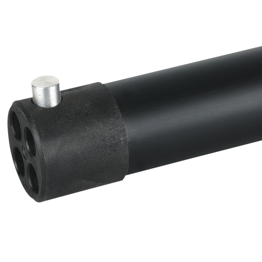 Fast stolpe för Pipe & Drape, 120 cm, svart
