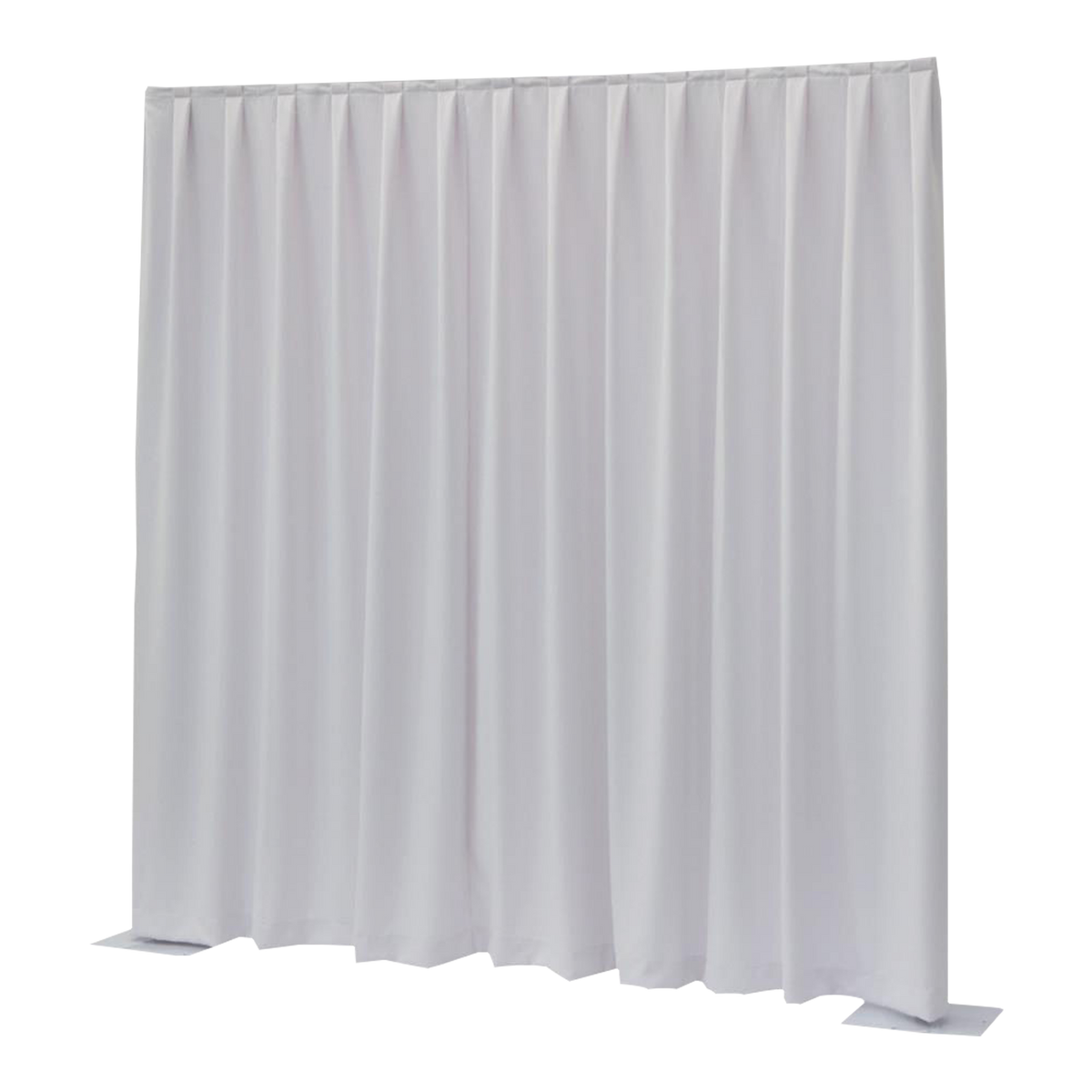 P&D-draperi MGS 175 g/m², vit, 330 × 500 cm (B × H), veckat