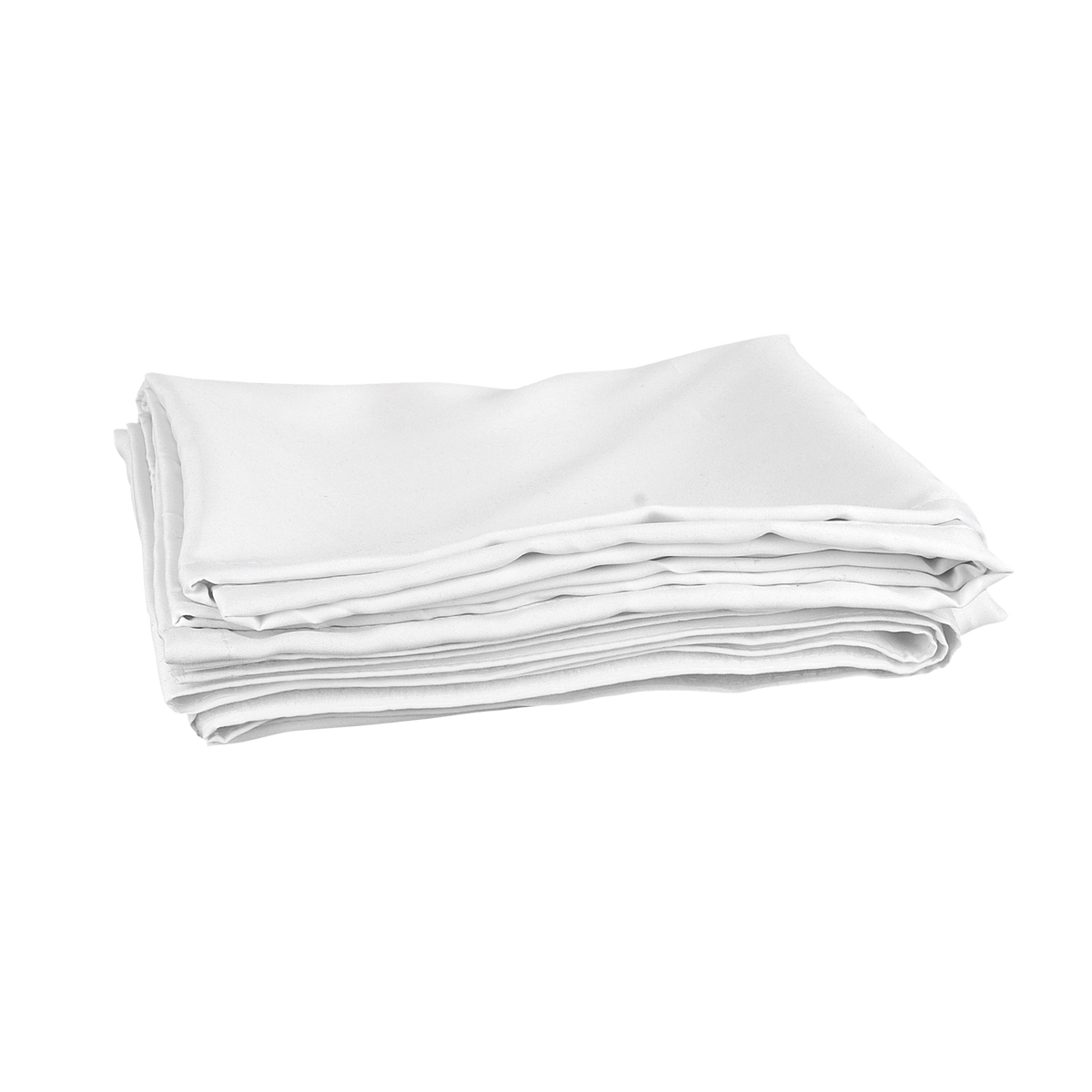 P&D-draperi MGS 175 g/m², vit, 330 × 500 cm (B × H), veckat