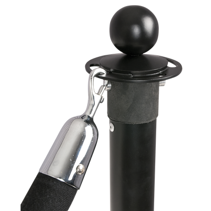 Rephållare för Pipe & Drape-stolpe, svart