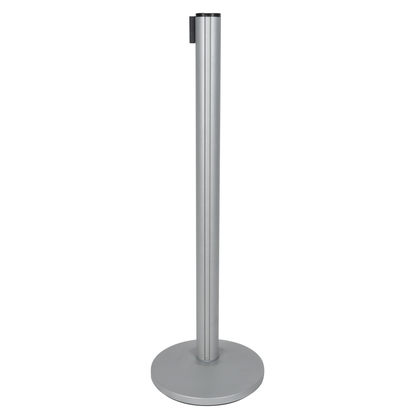 2 m justerbar publikavspärrning PRO, silver
