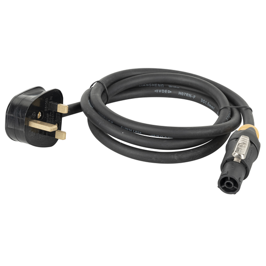 Strömkabel Power Pro True-kontakt till brittisk BS13, 1,5 m