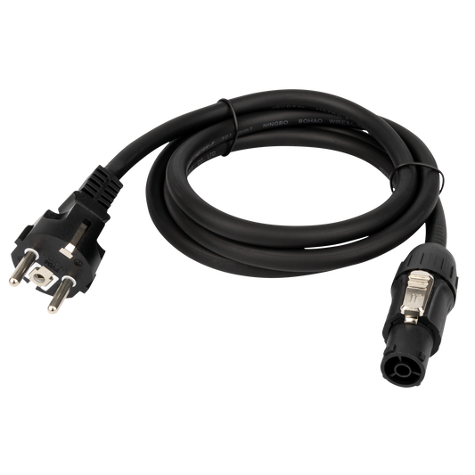 Strömkabel Power Pro True-kontakt (hona) till Schuko, 3 × 1,5 mm², 1,5 m