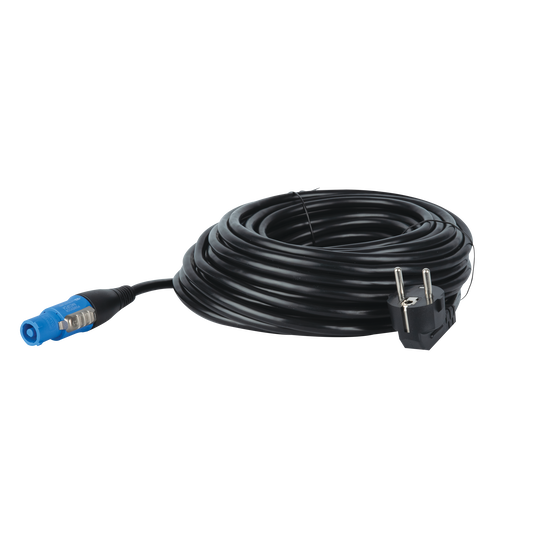 Strömkabel Neutrik powerCON till Schuko, 3 × 1,5 mm², 20 m