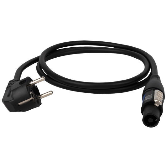 Strömkabel Neutrik powerCON till Schuko, 3 × 1,5 mm², 1,5 m