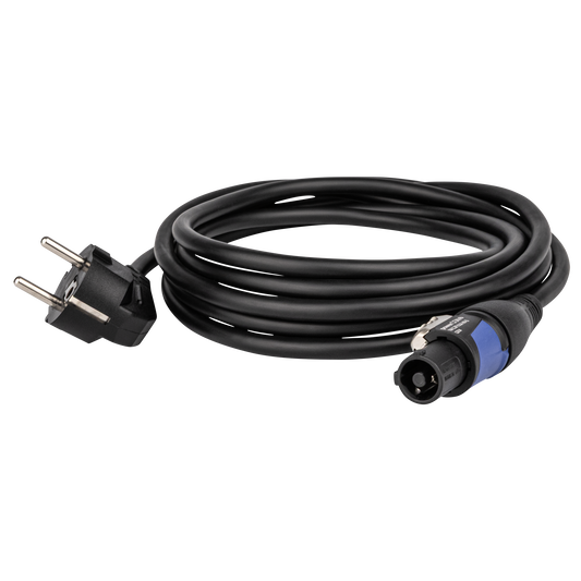 Strömkabel Neutrik powerCON till Schuko, 3 × 1,5 mm², 3 m