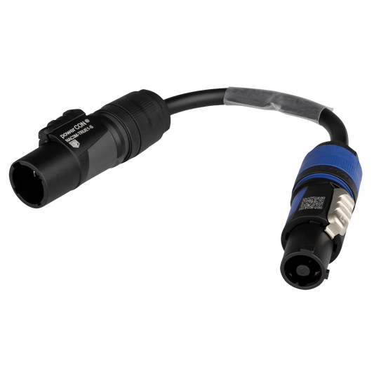 Adapter powerCON In till powerCON TRUE1 hane, 0,25 m