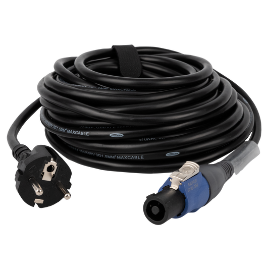 Strömkabel Power Pro-kontakt till Schuko, 3 × 1,5 mm², 10 m