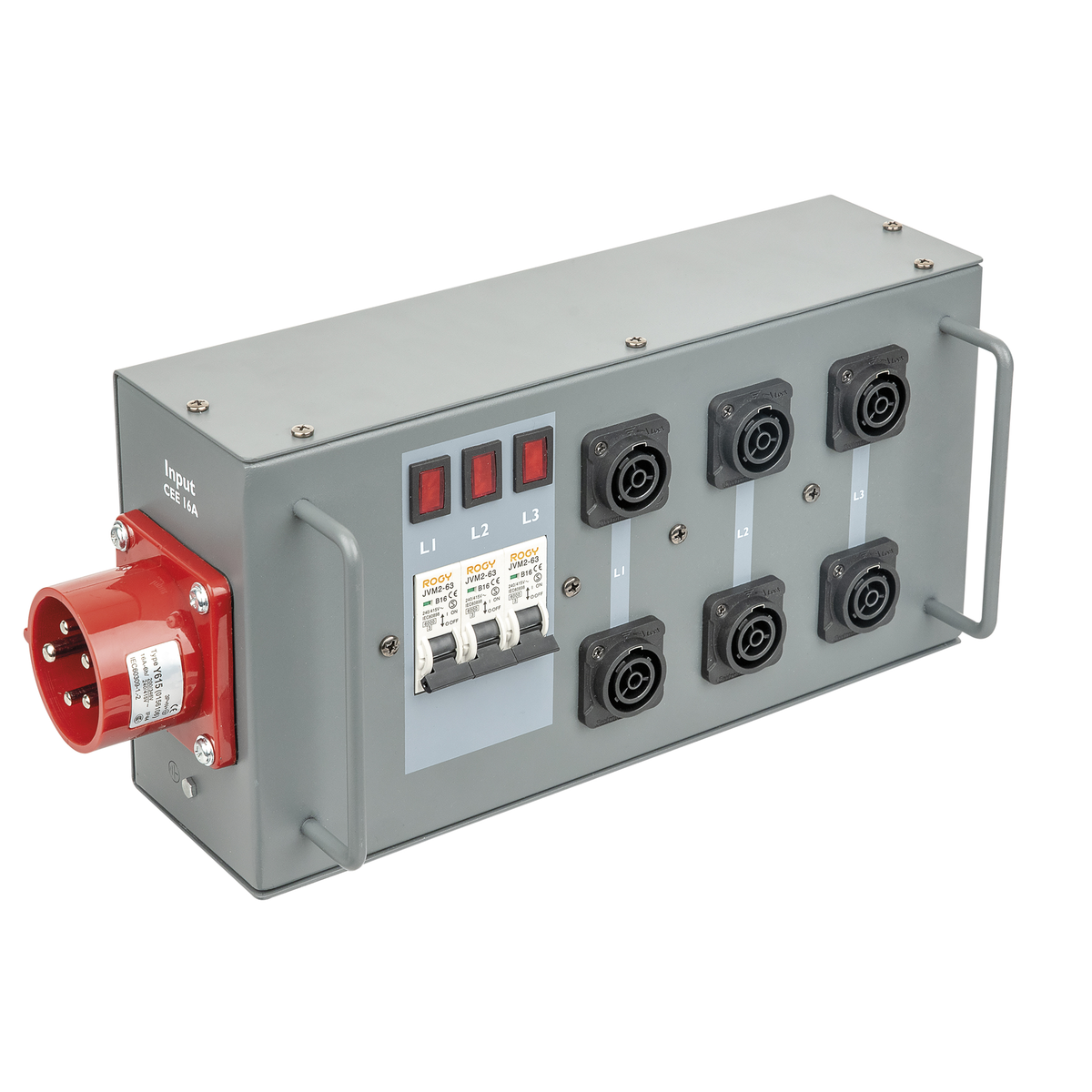 Power Split 16 True, CEE 16 A till 6× Power Pro True