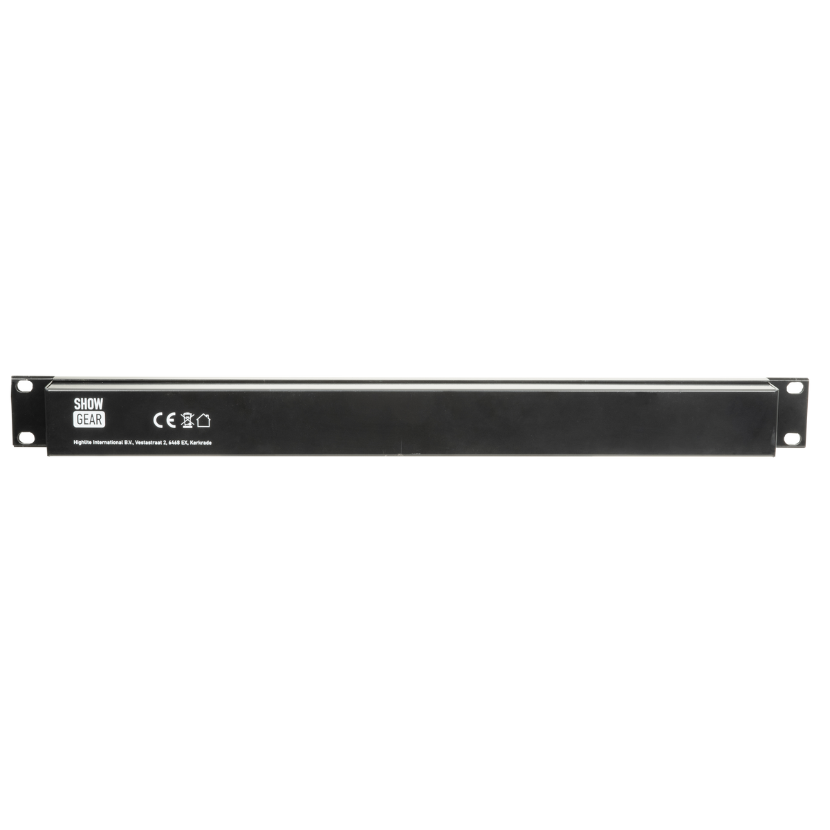 DS-24F/3 DMX-racksplit, 8× 3-polig XLR (hona) till 2× RJ45 (hona), 4 universum per CAT-kabel