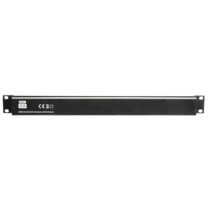 DS-24F/3 DMX-racksplit, 8× 3-polig XLR (hona) till 2× RJ45 (hona), 4 universum per CAT-kabel