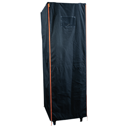 Överdrag för Pipe & Drape-transportvagn, svart/orange