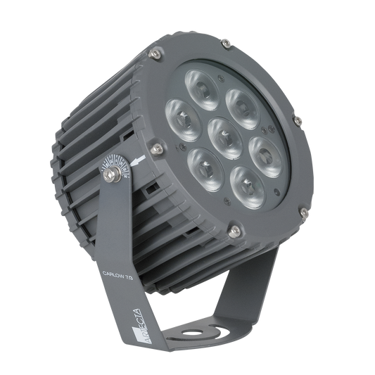Carlow RGB 7/3, LED-spot för utomhusbruk, IP66