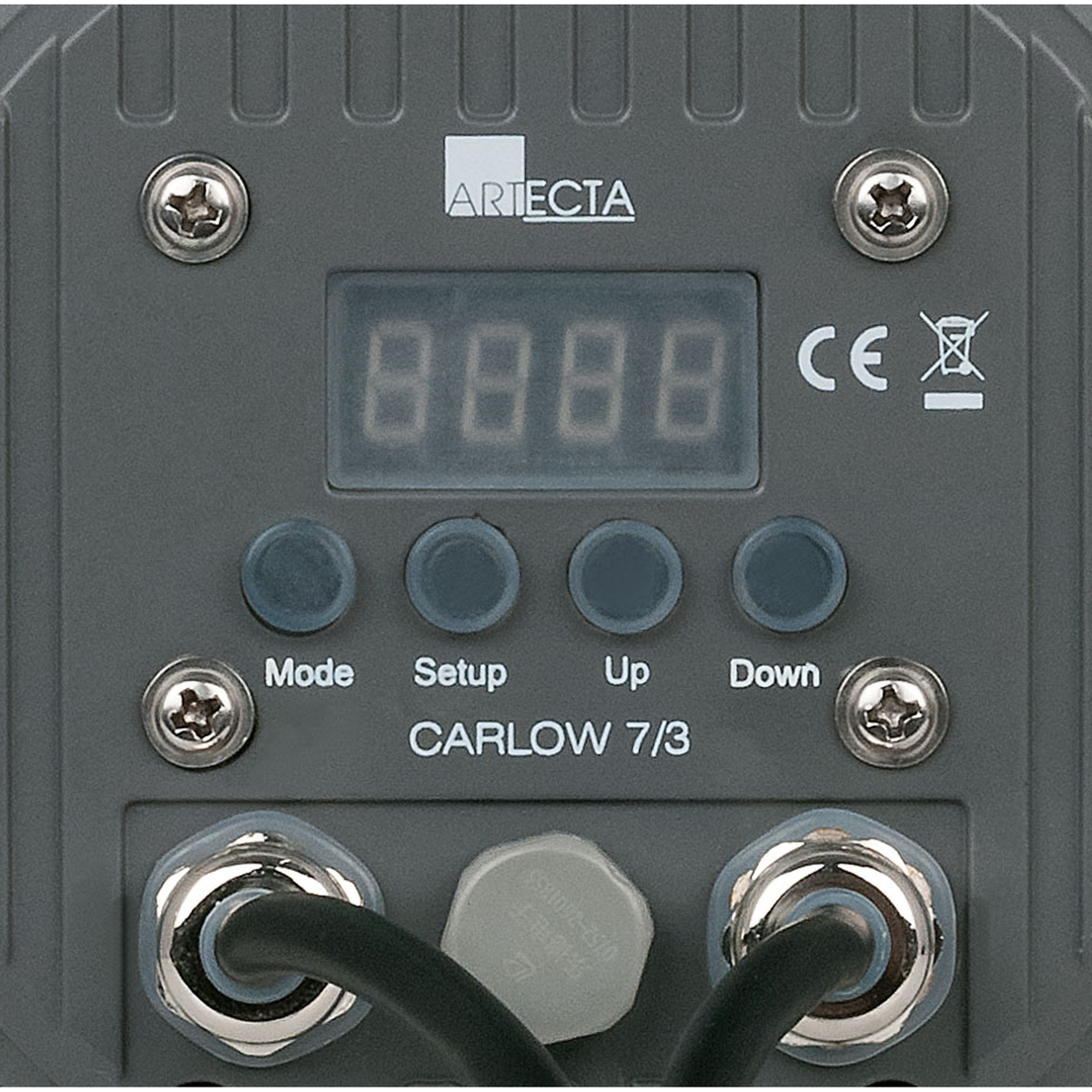 Carlow RGB 7/3, LED-spot för utomhusbruk, IP66