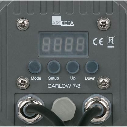 Carlow RGB 7/3, LED-spot för utomhusbruk, IP66
