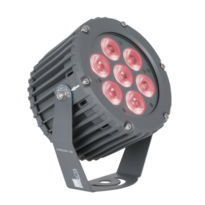 Carlow RGB 7/3, LED-spot för utomhusbruk, IP66