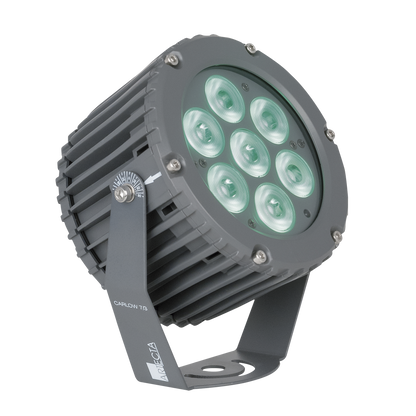 Carlow RGB 7/3, LED-spot för utomhusbruk, IP66