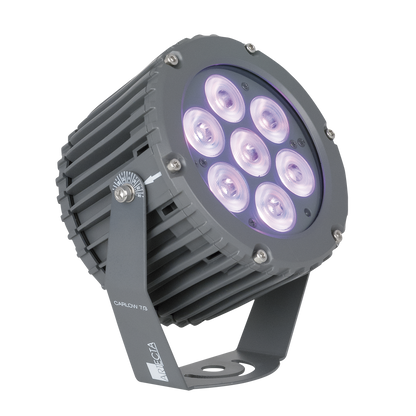 Carlow RGB 7/3, LED-spot för utomhusbruk, IP66