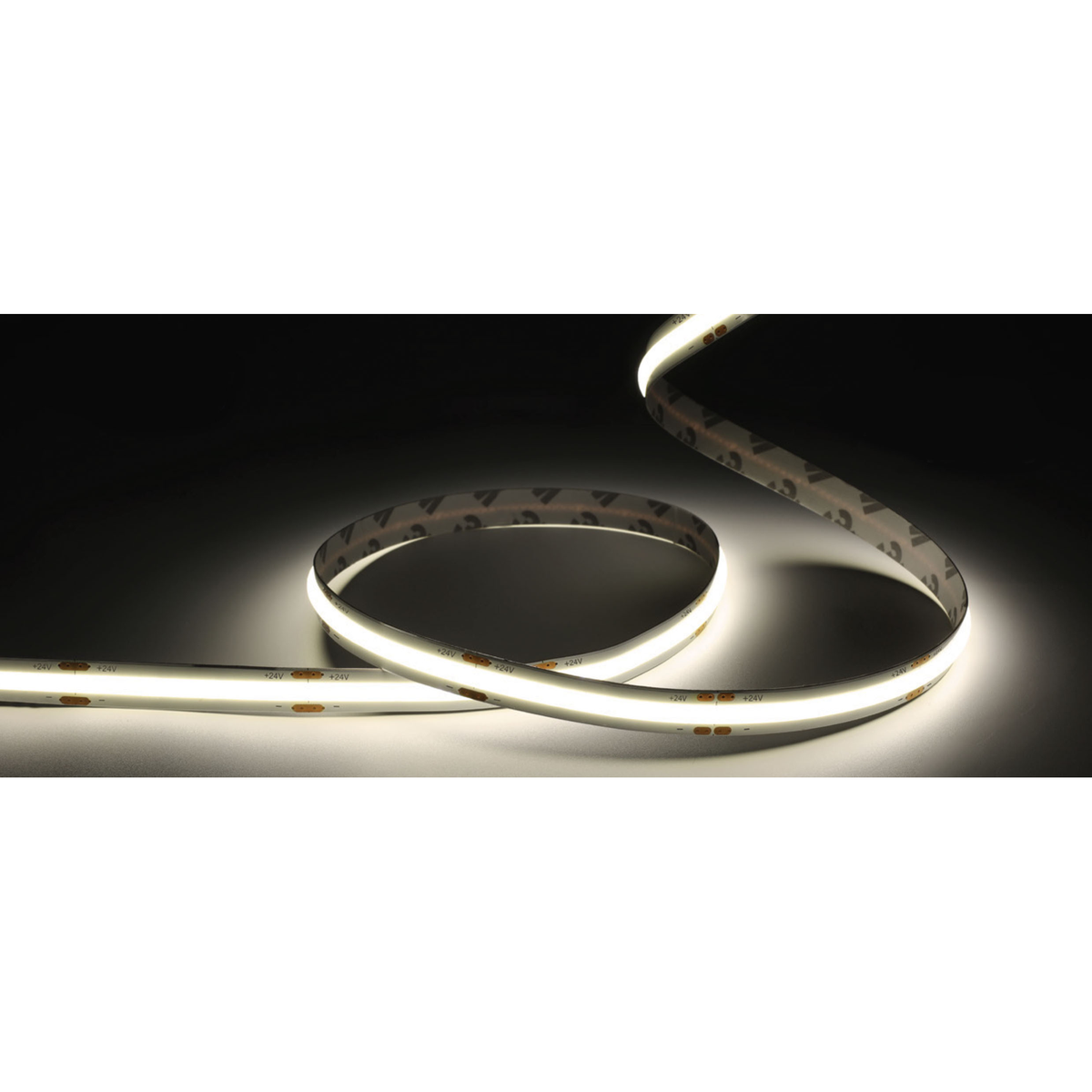 Cartago Halo Ribbon, LED-slinga 2400 K, IP20, 5 m, 8 W/m