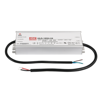 HLG-185H-24 LED-nätaggregat 185 W 24 V DC