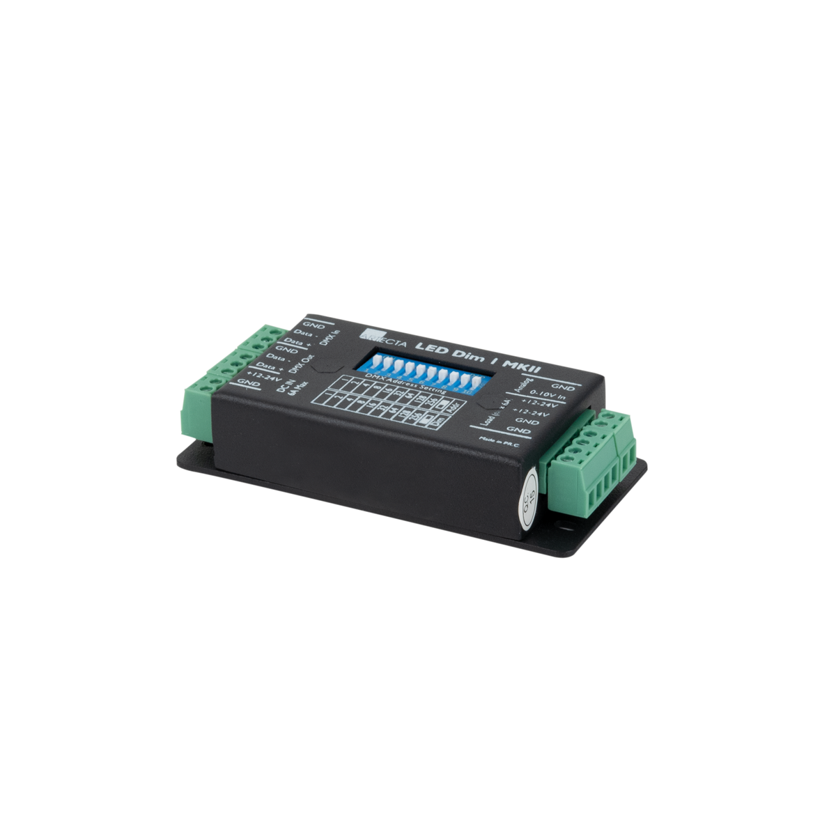 LED DIM-1 MKII, 1-kanals LED-dimmer DMX/0–10 V