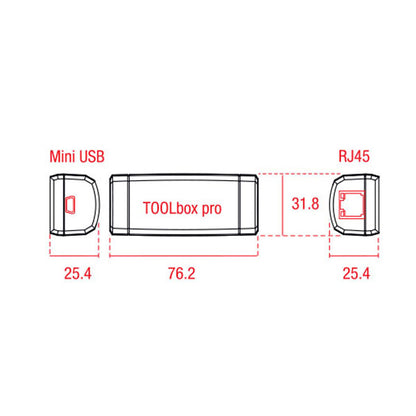 TOOLbox pro konfigureringsenhet för LED-drivare