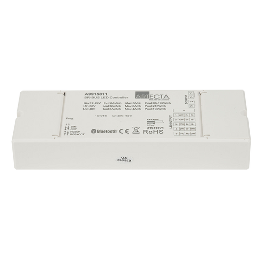 All-in-one RGB(W) LED-styrenhet, 5 kanaler