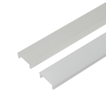 Profile Pro 31 Surface, utanpåliggande aluminiumprofil för LED-slinga, 2 m, svart