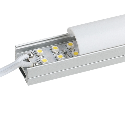 Profile Pro 10 Surface, utanpåliggande aluminiumprofil för LED-slinga, 2 m