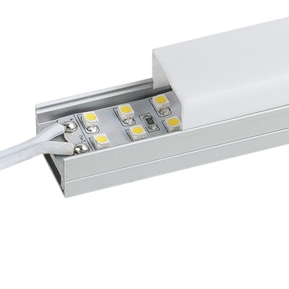 Profile Pro 11 Surface, utanpåliggande aluminiumprofil för LED-slinga, 2 m
