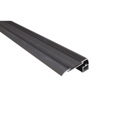 Profile Pro 27 Stair, trappstegsprofil för LED-slinga, 2 m, svart