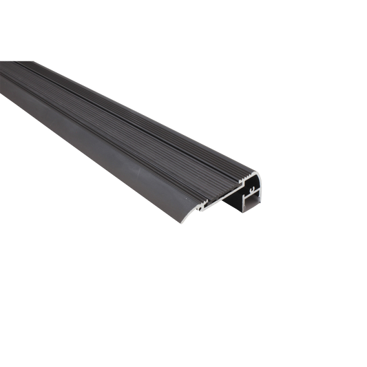 Profile Pro 27 Stair, trappstegsprofil för LED-slinga, 2 m, svart