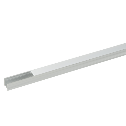 Profile Pro 29, aluminiumprofil för LED-slinga, 2 m, silver
